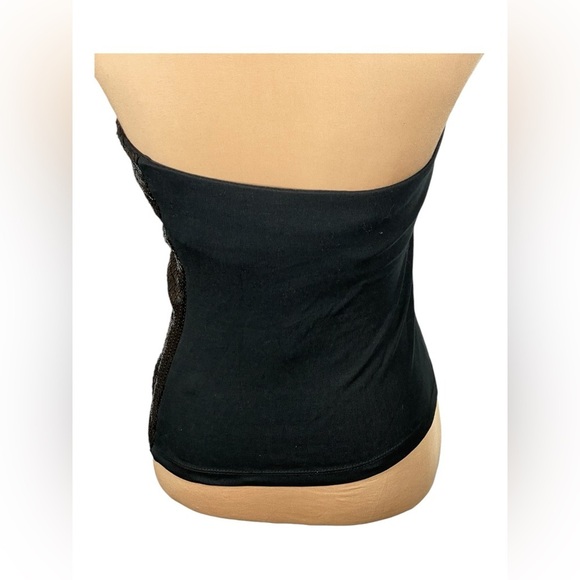 🖤 The Limited Y2K Black Sequin Tube Top NWT Small‎ - Picture 5 of 11